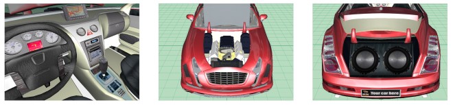car configurator fly to